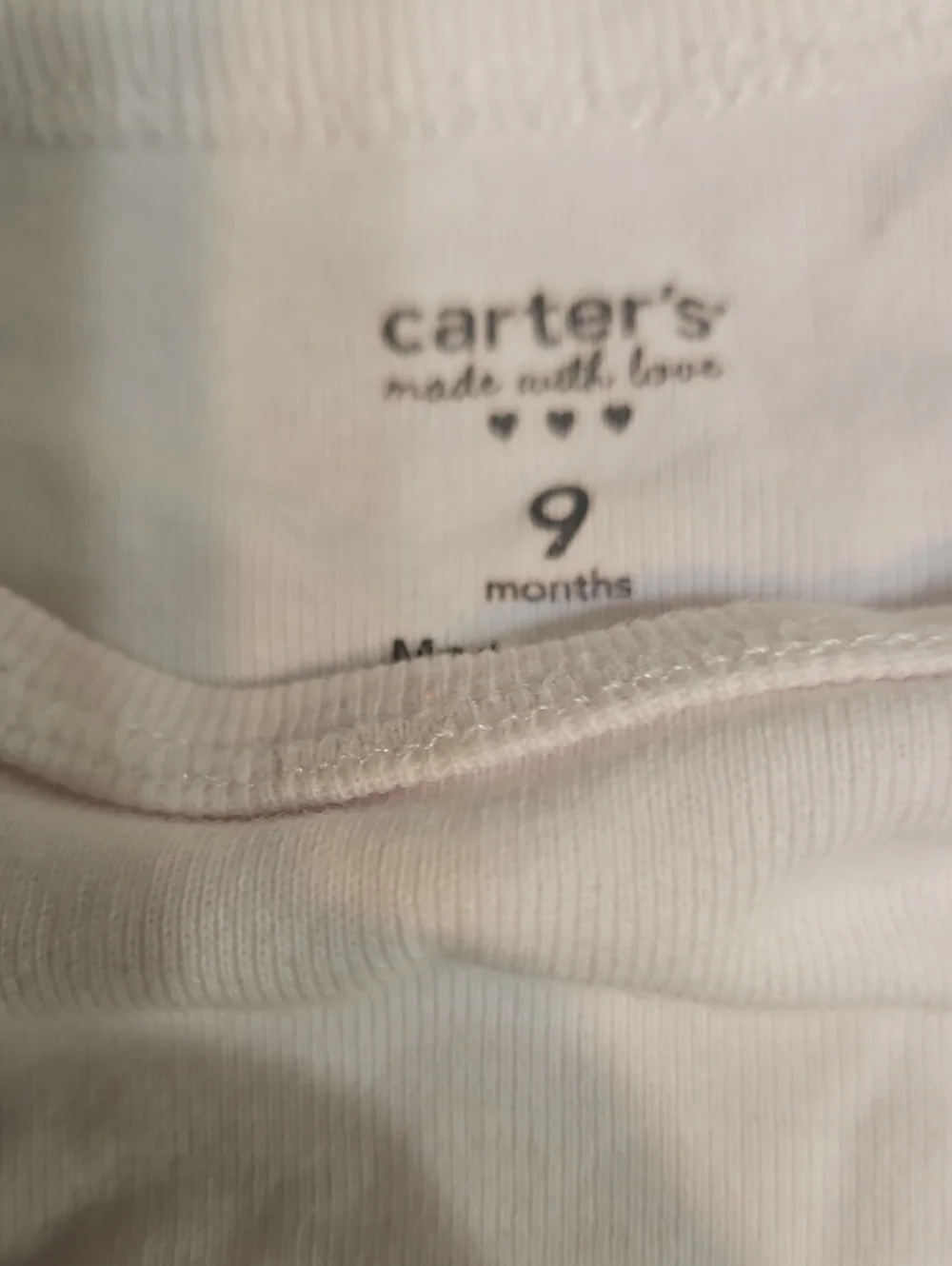 Carter's Light Pink Short-Sleeve Bodysuit